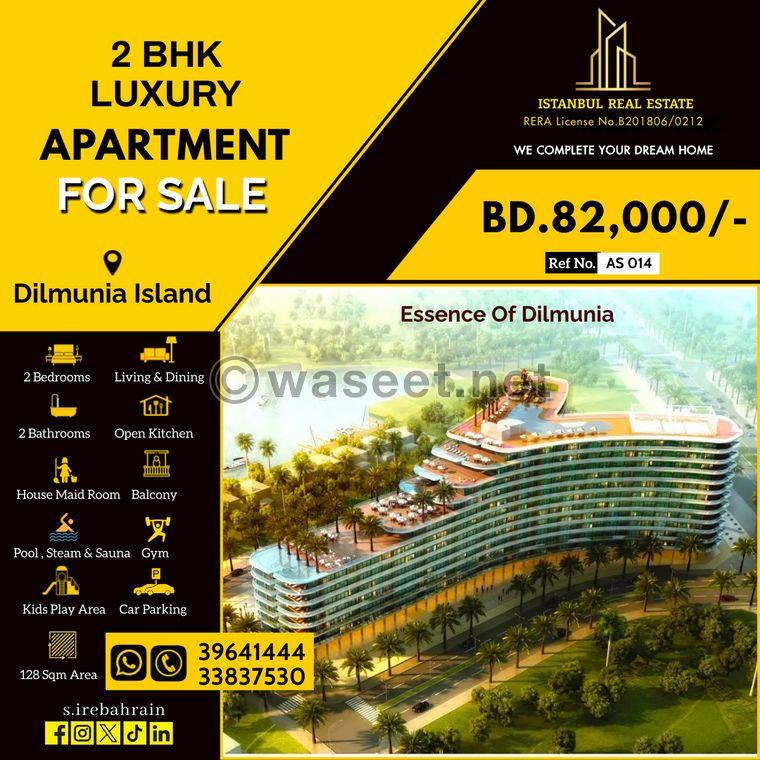Luxury apartment for sale in Essence of Dilmunia  0