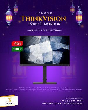 Lenovo ThinkVision P24H screen