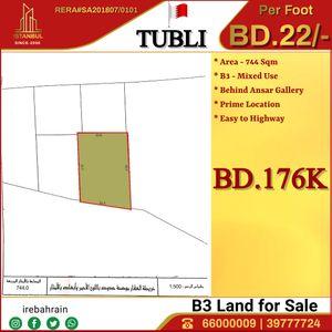 B3 land for sale in Tubli