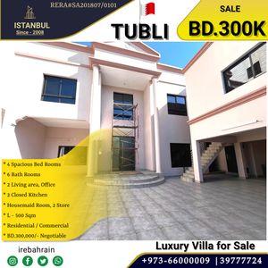 Commercial residential villa for sale in Tubli 