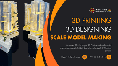 Architectural scale models and 3D Printing 