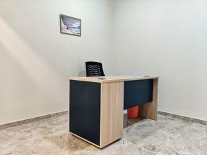 Commercial office with free services in return 