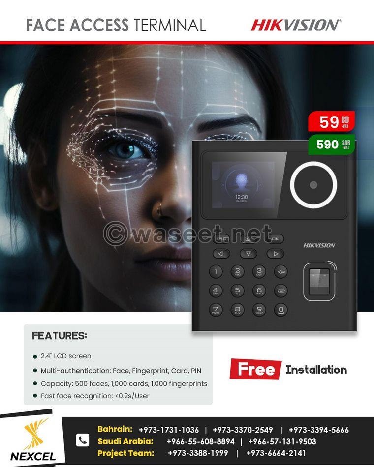 HIKVISION FACE ACESSE TERMINAL FOR SALE  0