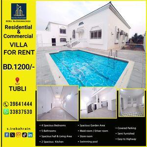 Residential and commercial villa for rent in Tubli