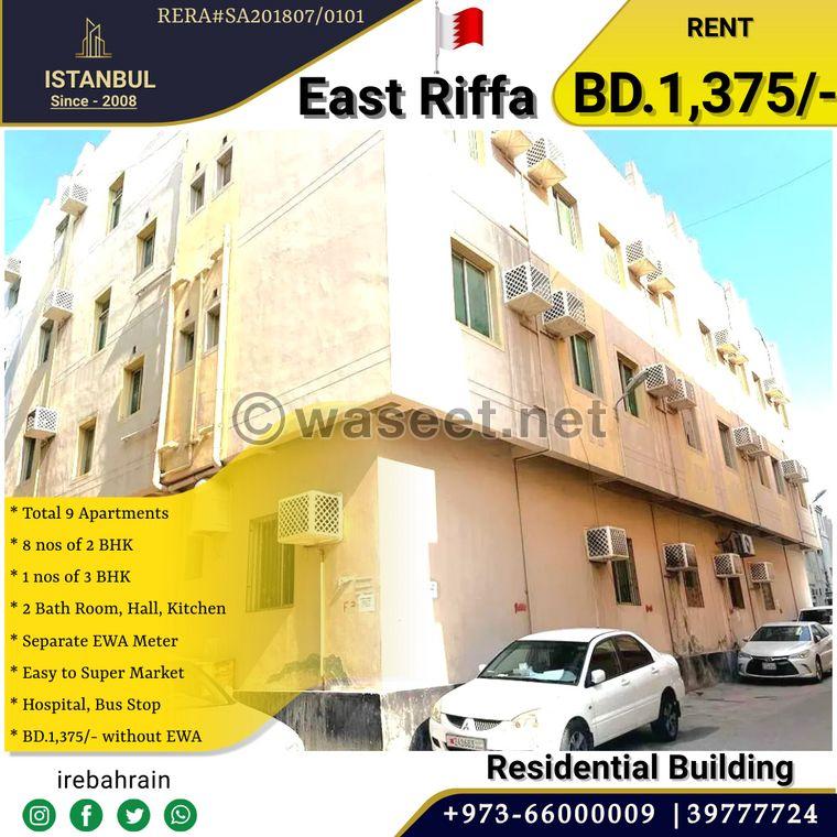 Residential Building for Rent in East Riffa  0