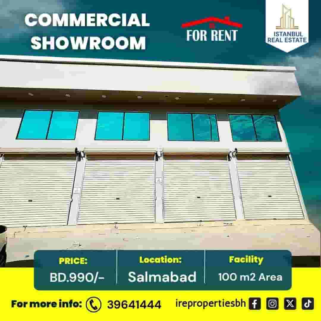 100 sqm showroom for rent in Salmabad 100 sqm showroom for rent in Salmabad
