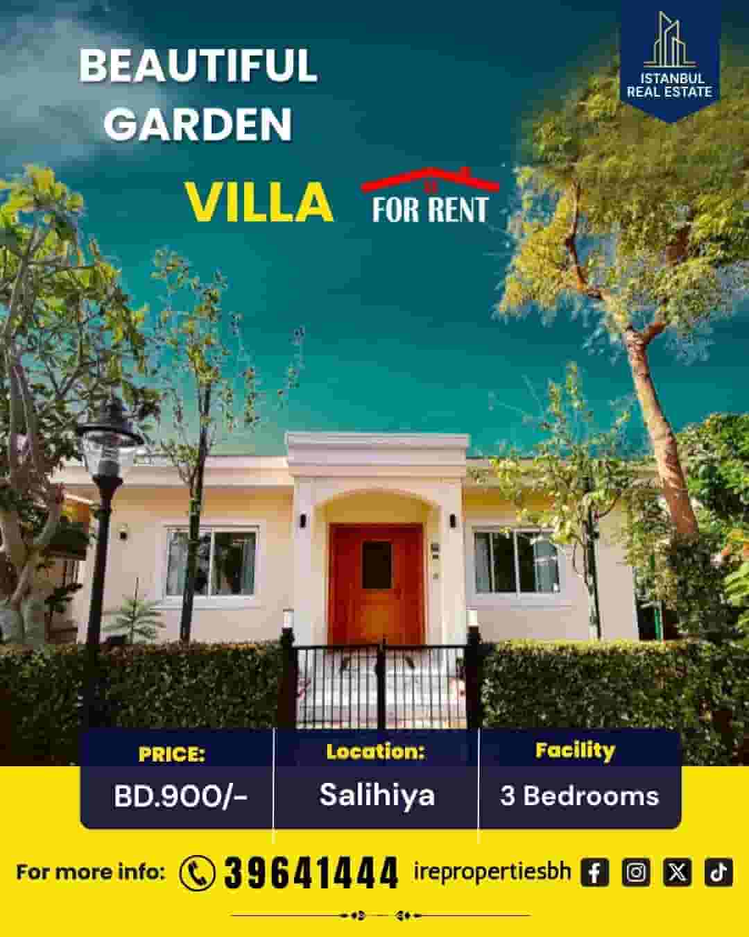 A beautiful garden villa for rent in Salhiya near Salmaniya A beautiful garden villa for rent in Salhiya near Salmaniya