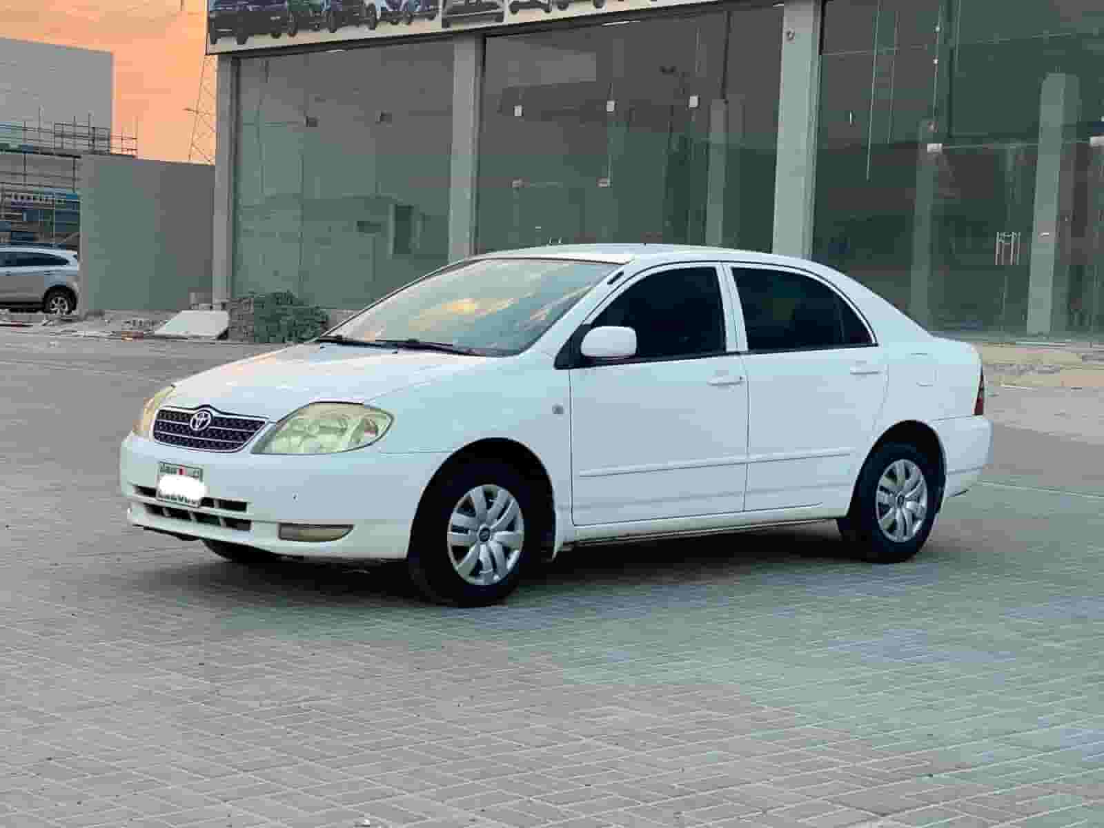 TOYOTA COROLLA 2003 TOYOTA COROLLA 2003