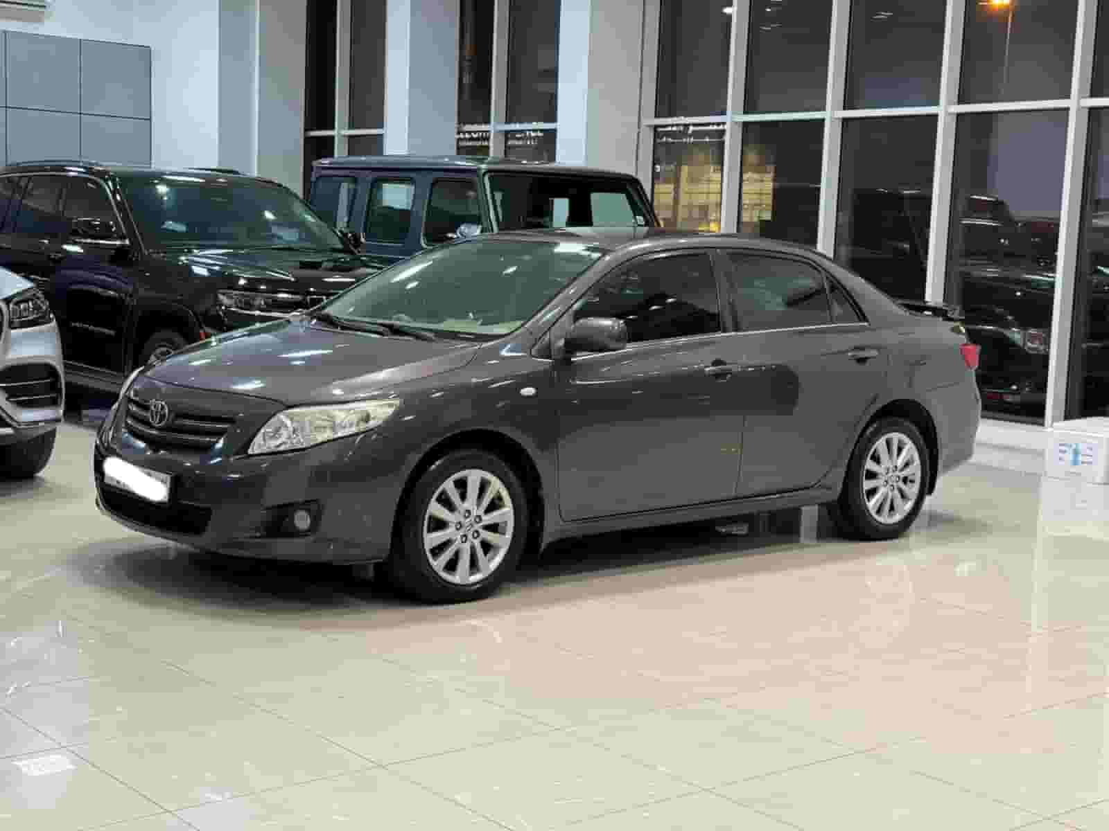 TOYOTA COROLLA GLI 2009 TOYOTA COROLLA GLI 2009